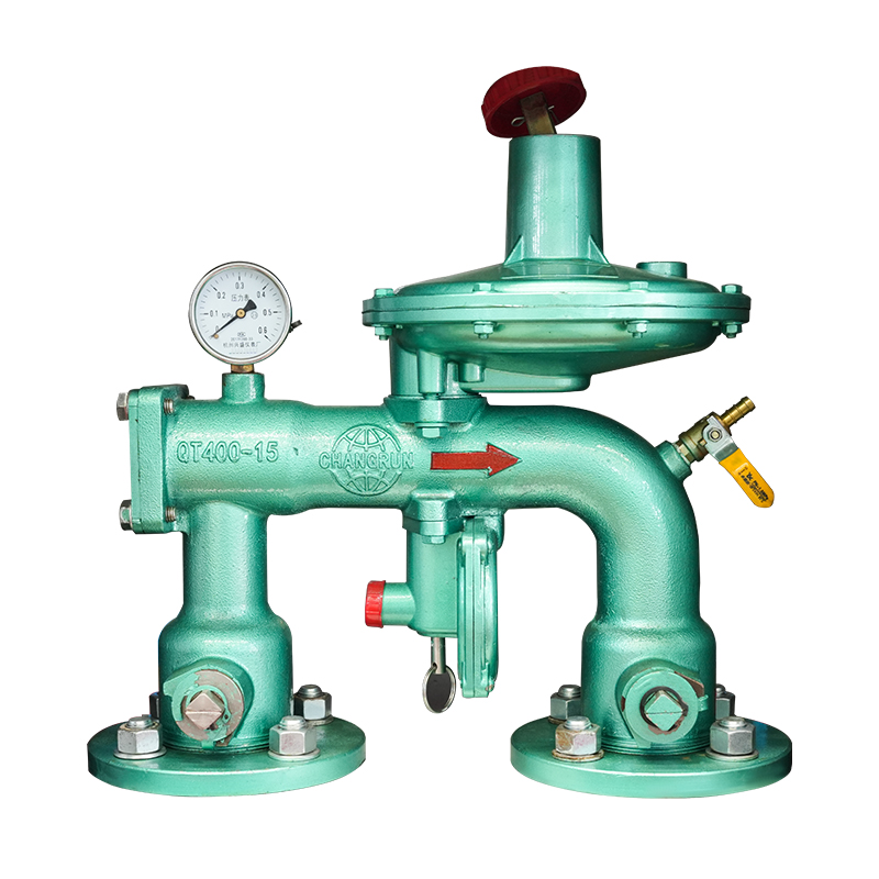 جعبه تنظیم فشار گاز طبیعی ، جعبه تنظیم فشار ساختمان با دیوار نصب شده